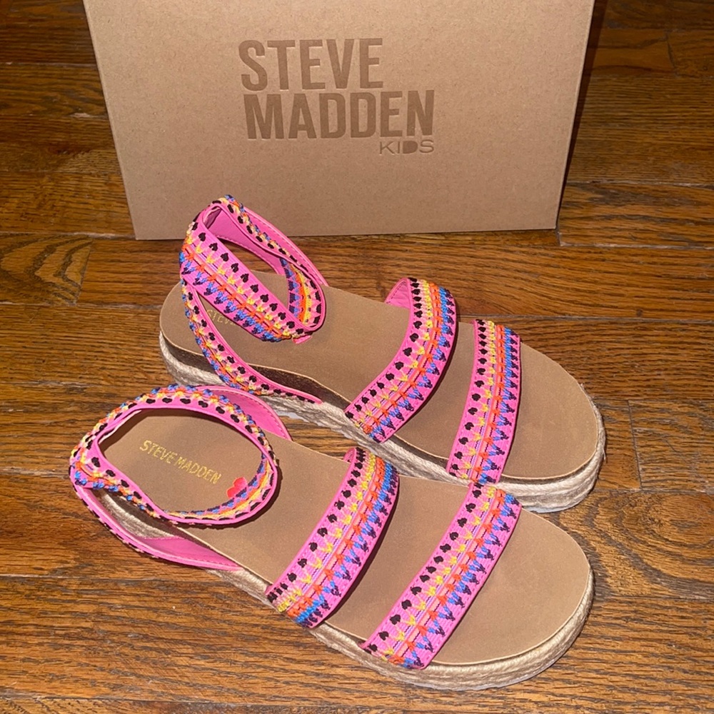 Steve Madden Girls JKimmie Multi Color
